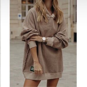 Daily Drills Tan Hoodie